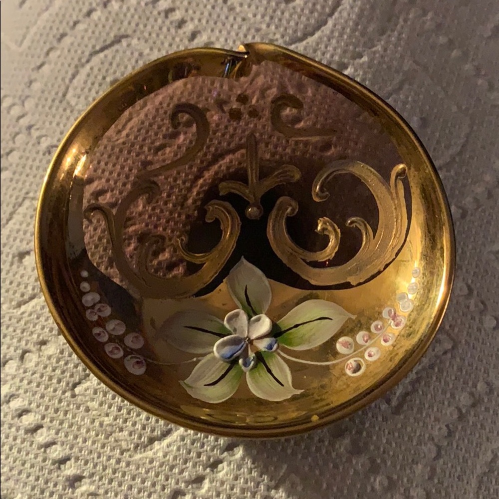 Vintage Murano Glass Pin Dish